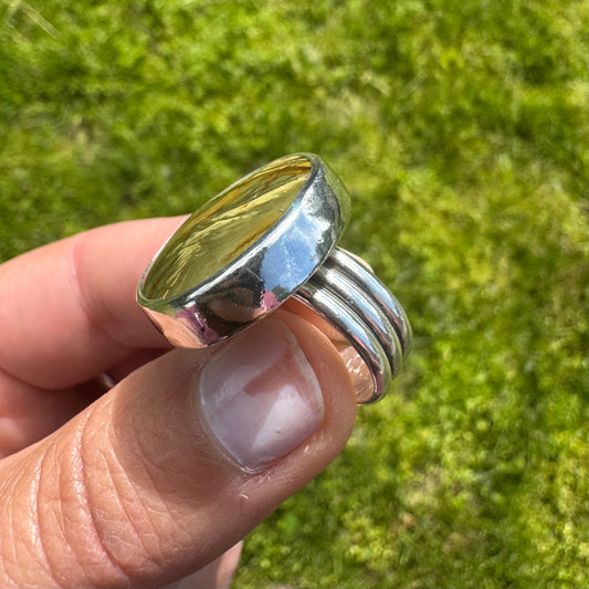 Morrisonite Jasper Ring | Size 6