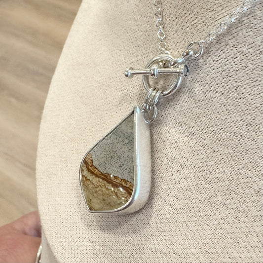 Chicken Track Jasper Alpine Necklace