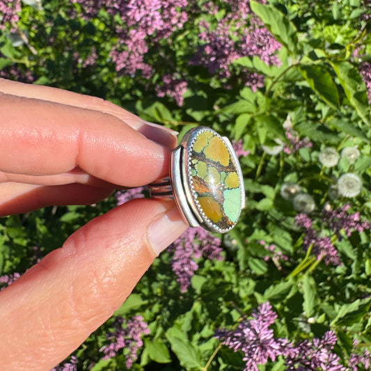 QinGu Turquoise Ring || Size 7.5