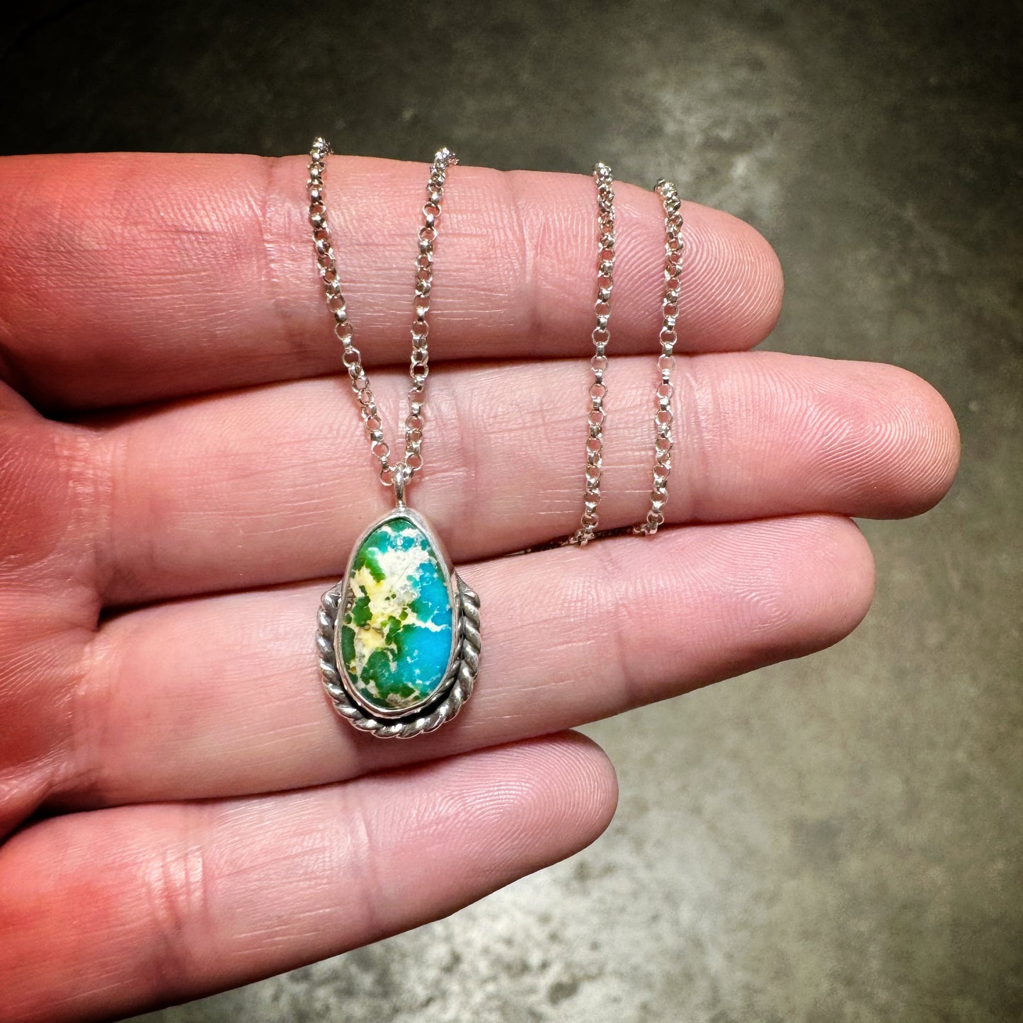 Sonoran Mountain Half wrap necklace