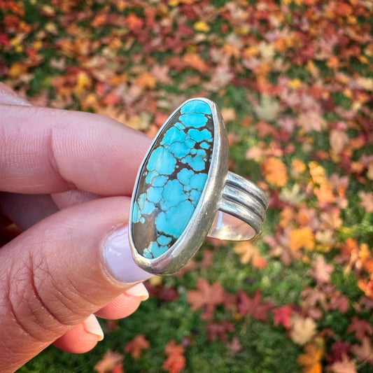 Turquoise Ridge Ring | Size 7.5