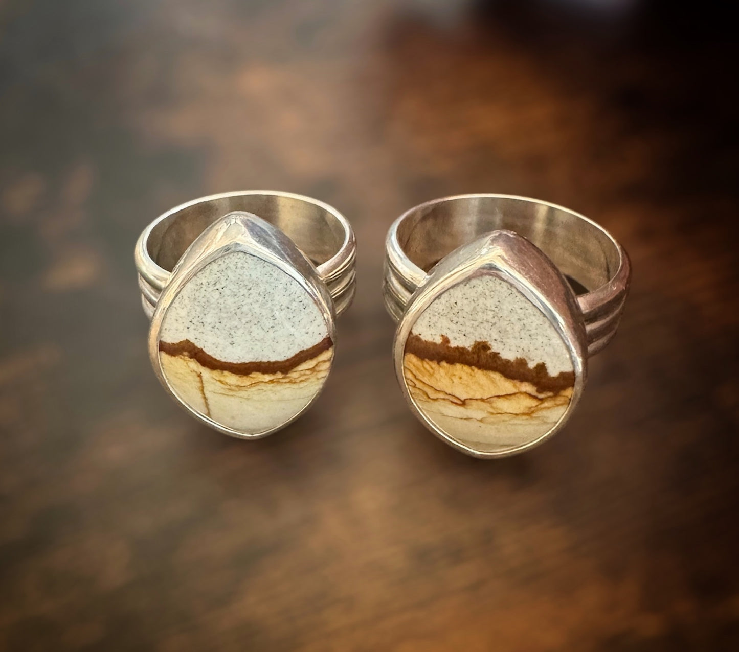 Chicken Track Jasper Ridge Ring | Size 5.75