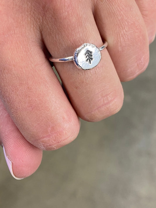 Upcycled Sterling silver rings * in person only.