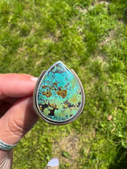 Black Hills Turquoise Gold Filled Wrap + 10