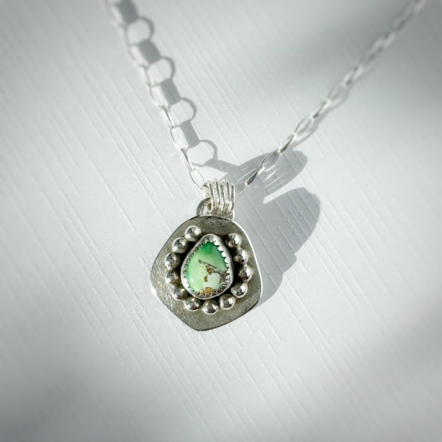 Woodland Station Variscite Necklace