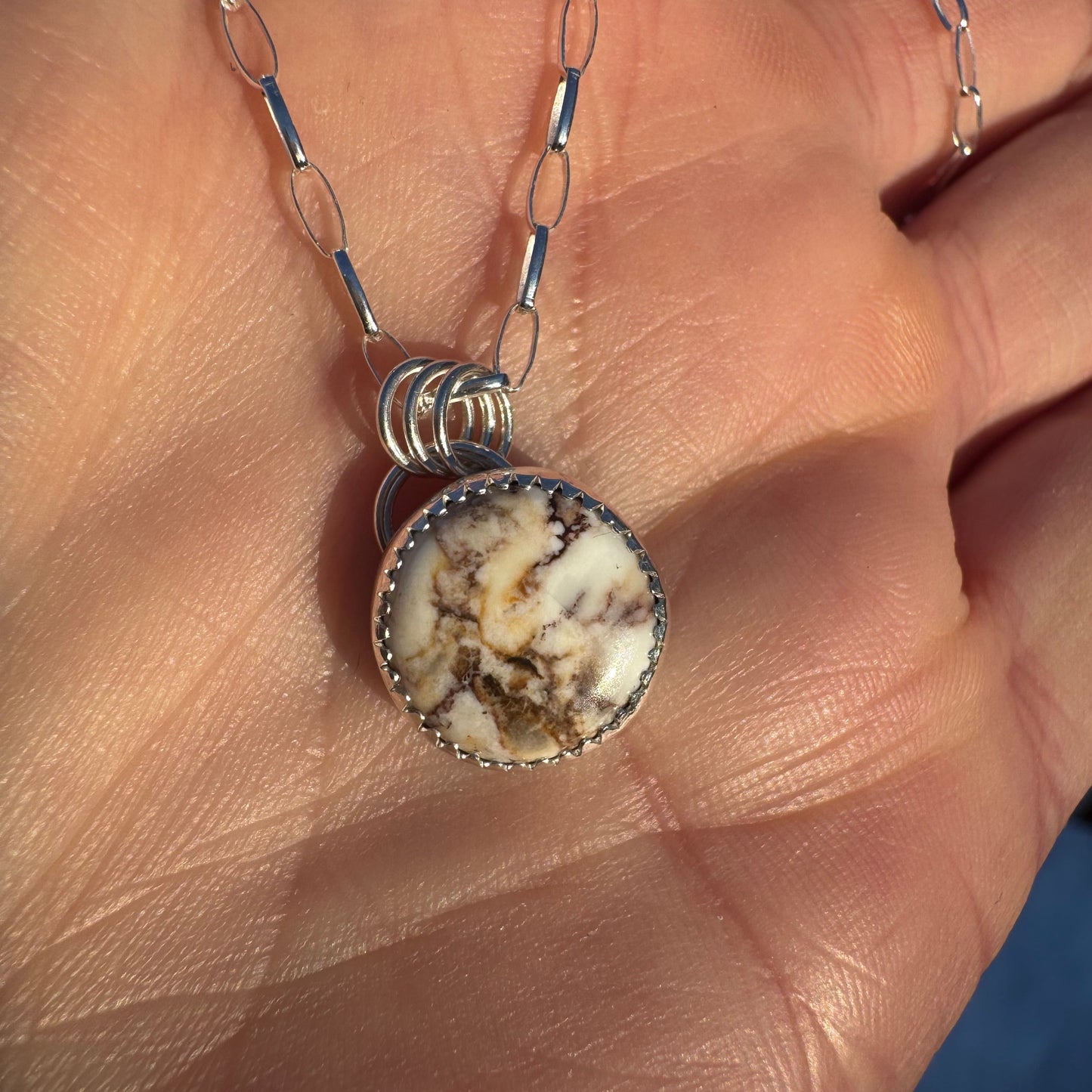 Wild Horse Magnesite Necklace