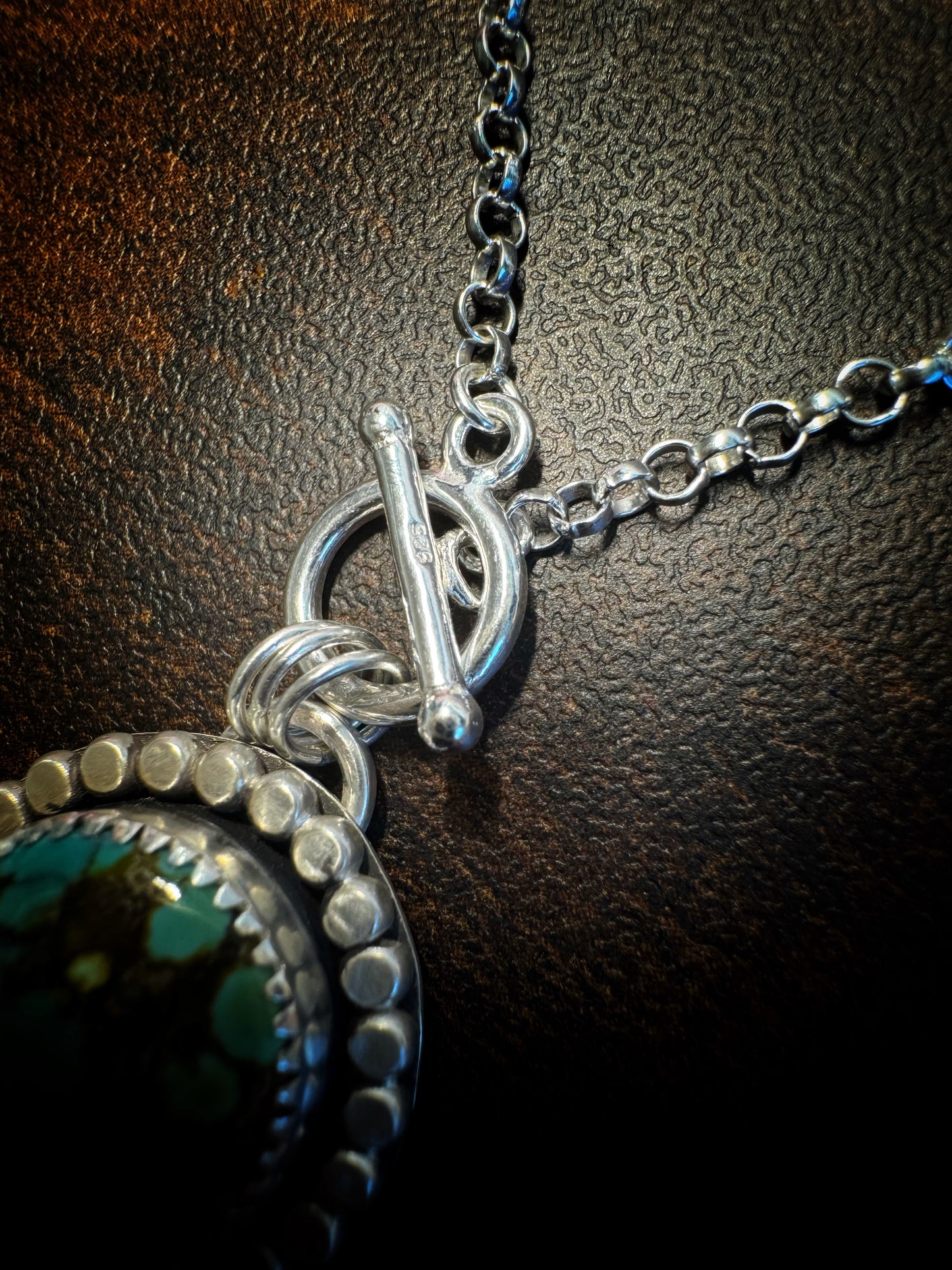 QinGu Turquosie Tassel Necklace