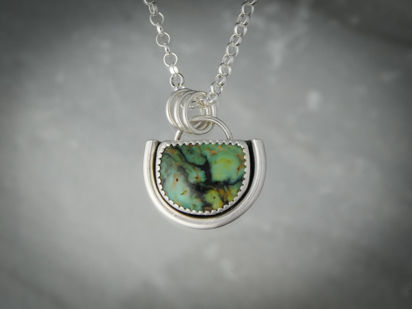 Bamboo Mountain Turquoise Necklace