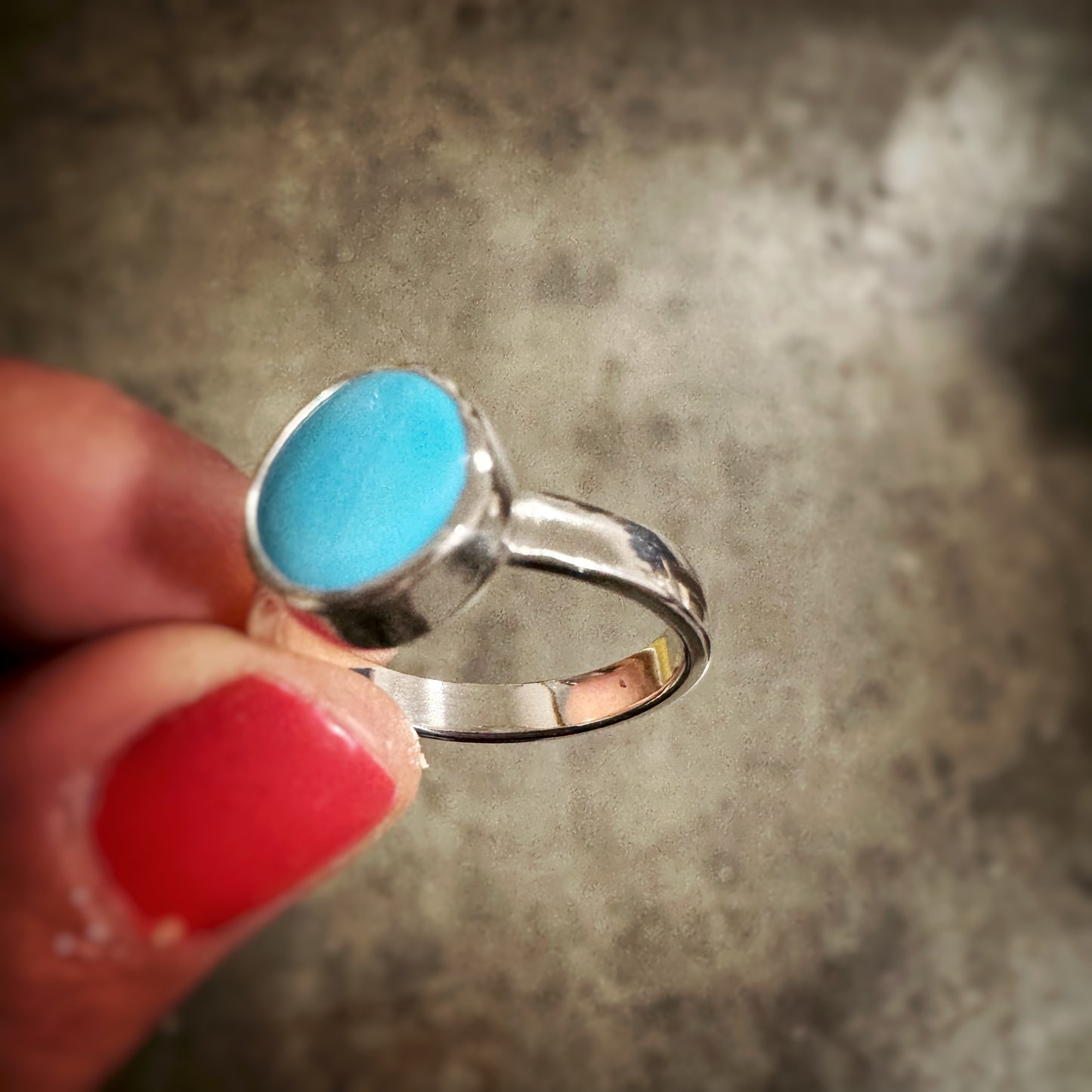 Sleeping Beauty Turquoise Ring +