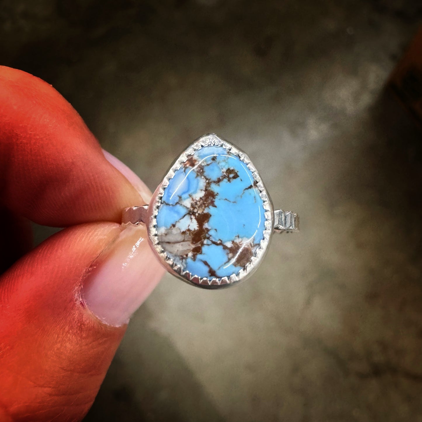 Golden Hills Turquoise Ring + 10.25