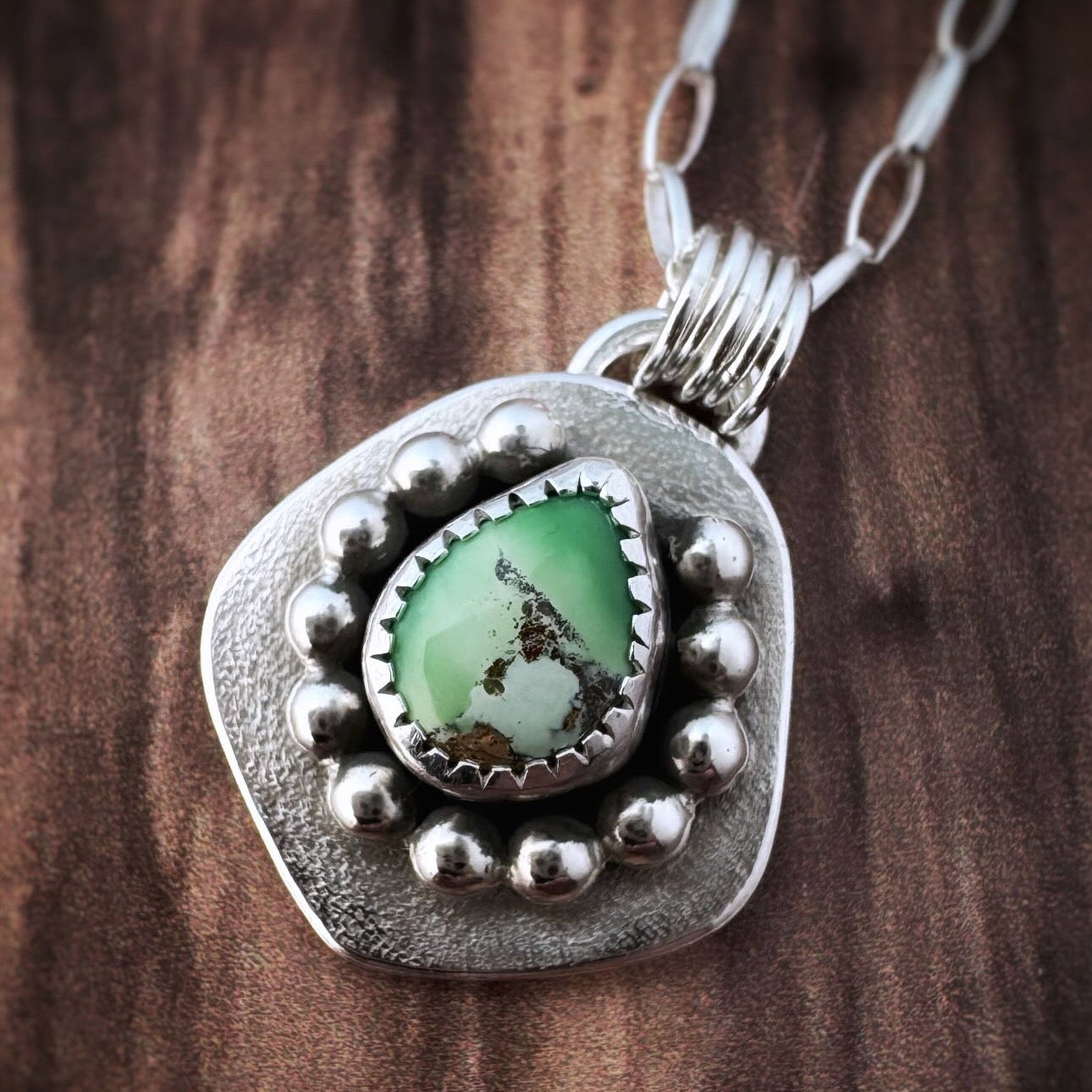 Woodland Station Variscite Necklace