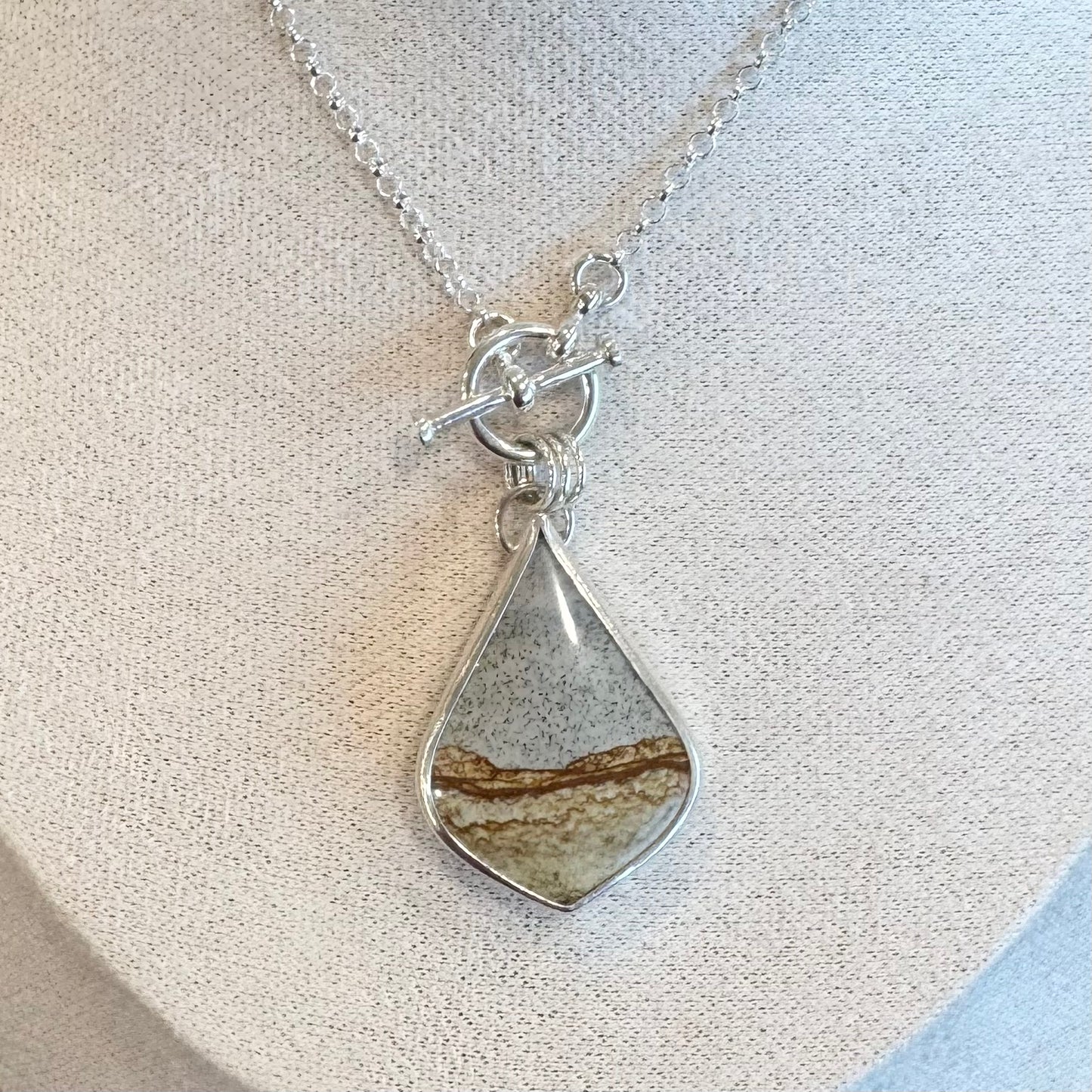 Chicken Track Jasper Alpine Necklace