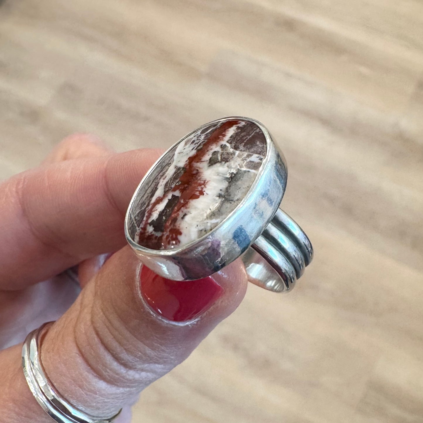 Red Buffalo Ridge Ring | Size 6.5