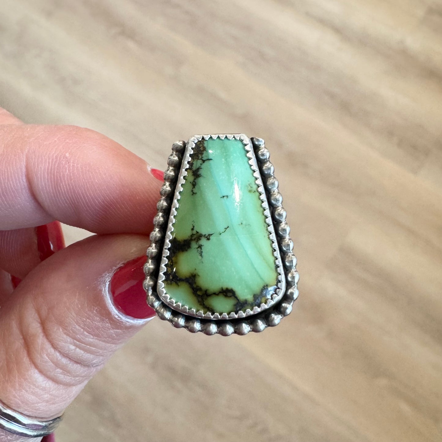 Treasure Mountain Turquoise Ring | Size 5