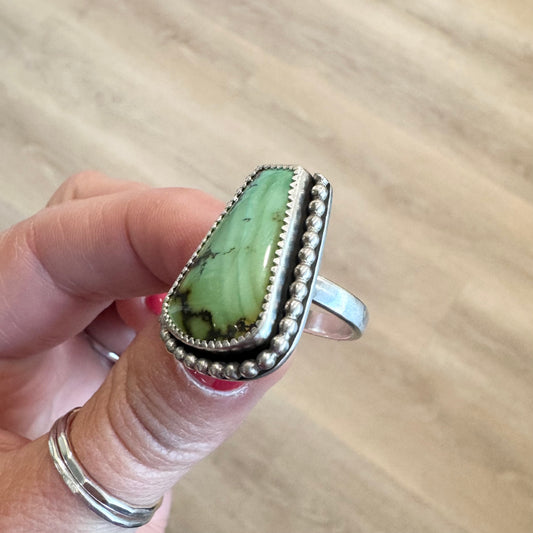 Treasure Mountain Turquoise Ring | Size 5