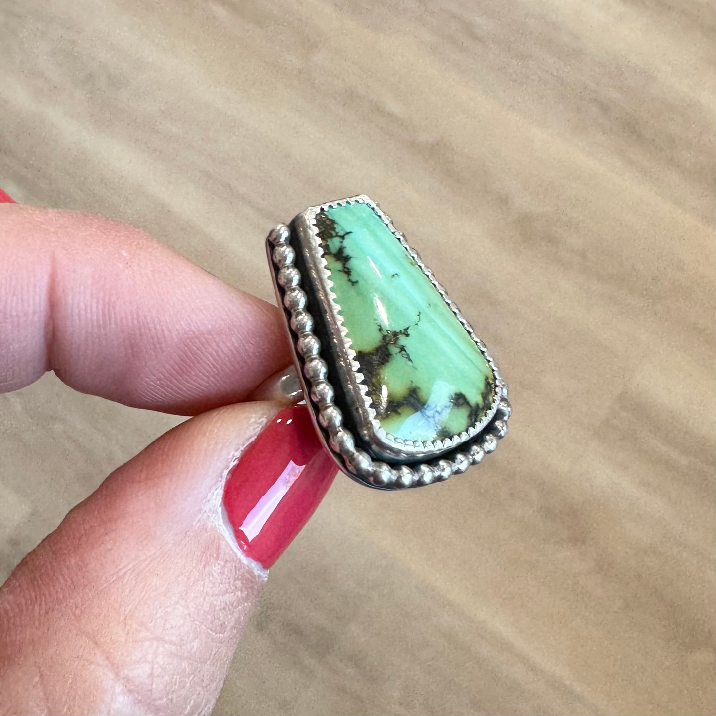 Treasure Mountain Turquoise Ring | Size 5