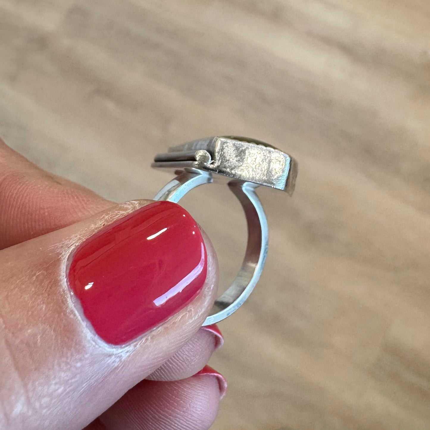 Bamboo Mountain Turquoise Ring | Size 6.25