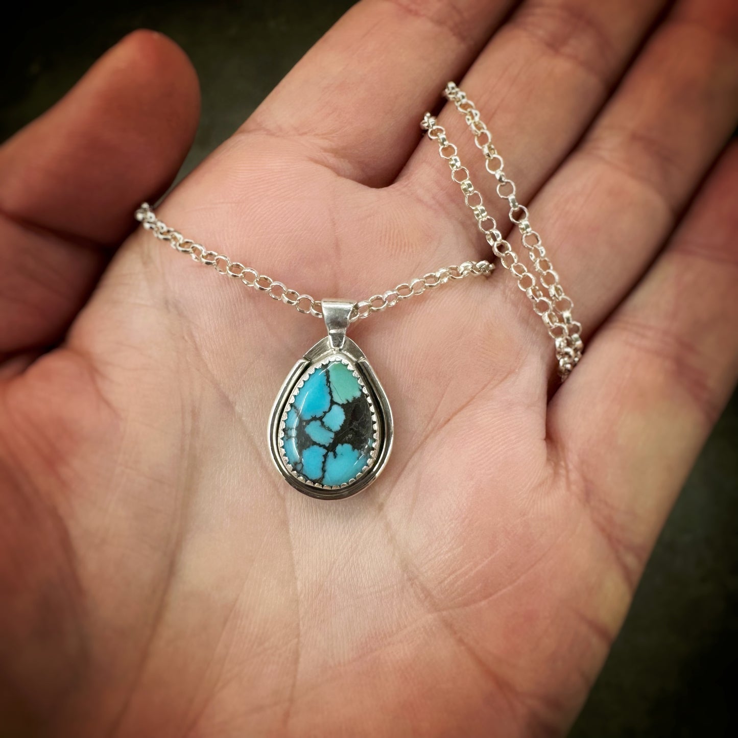 Blue Moon Necklace