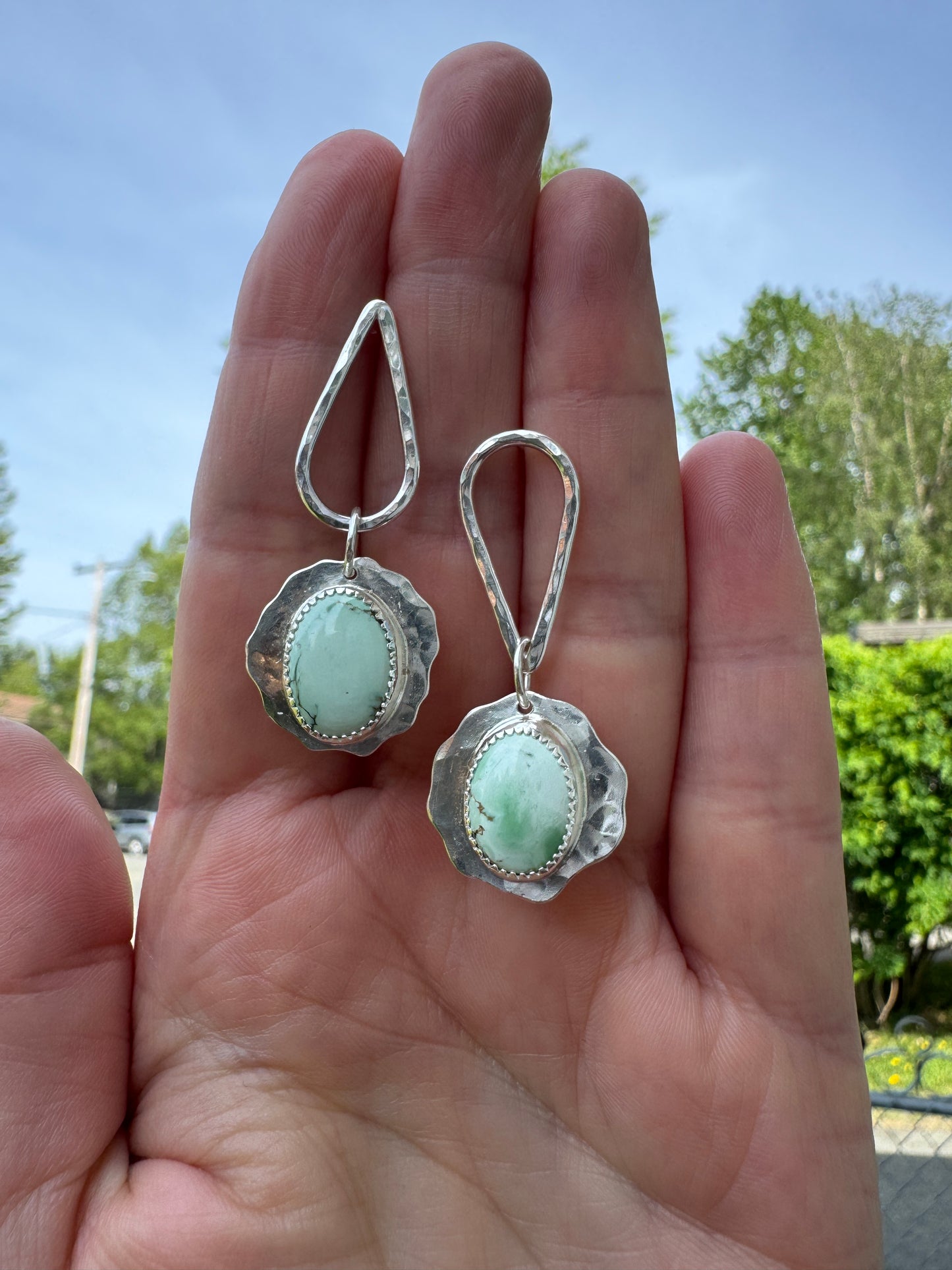 Asymmetrical New Lander Drop Earrings