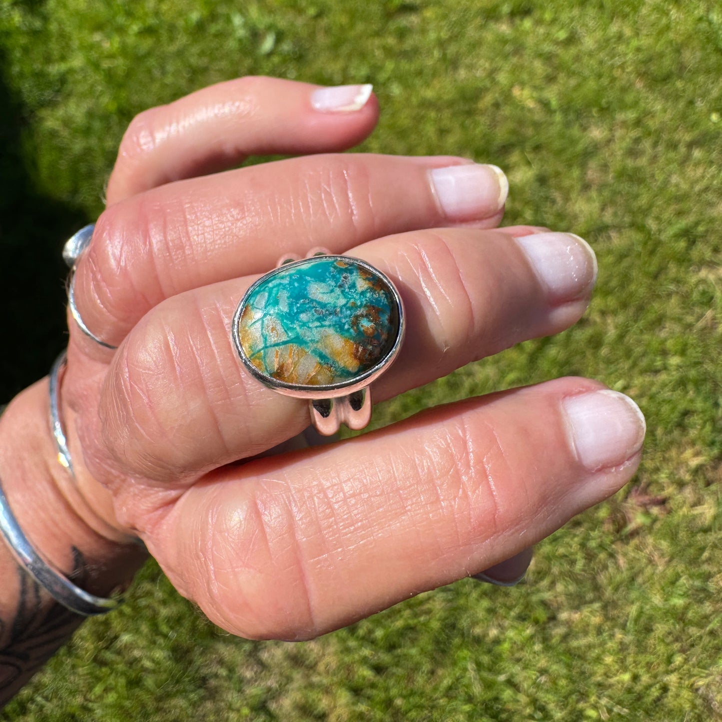 Fox Turquoise Ring No. 2 | Size 5.5