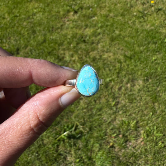 Sonoran Gold Turquoise Ring | Size 8.25 - 8.5