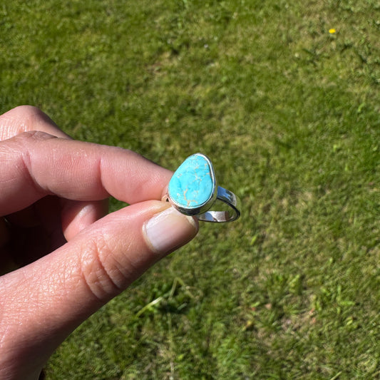 Sonoran Gold Turquoise Ring | Size 8.25 - 8.5