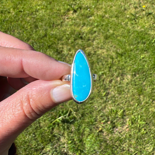 Kingman Turquoise Ring No. 1 | Size 6.5