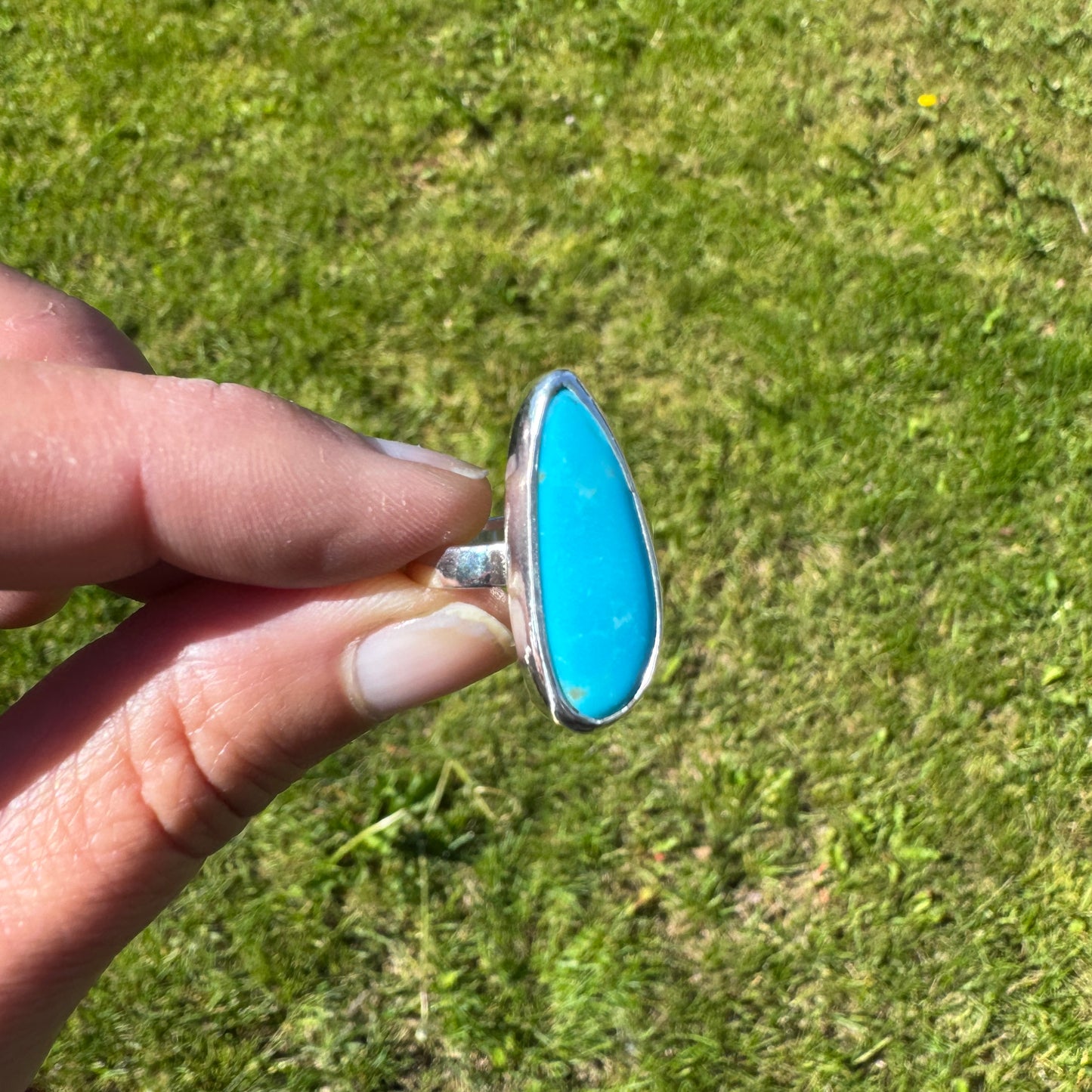 Kingman Turquoise Ring No. 1 | Size 6.5