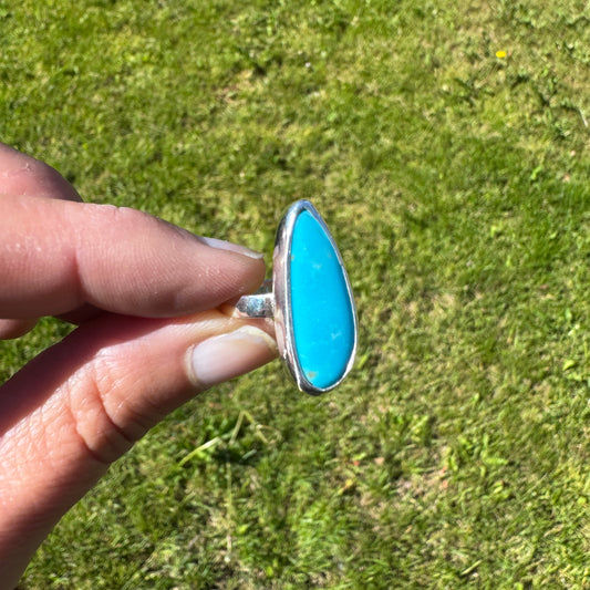 Kingman Turquoise Ring No. 1 | Size 6.5