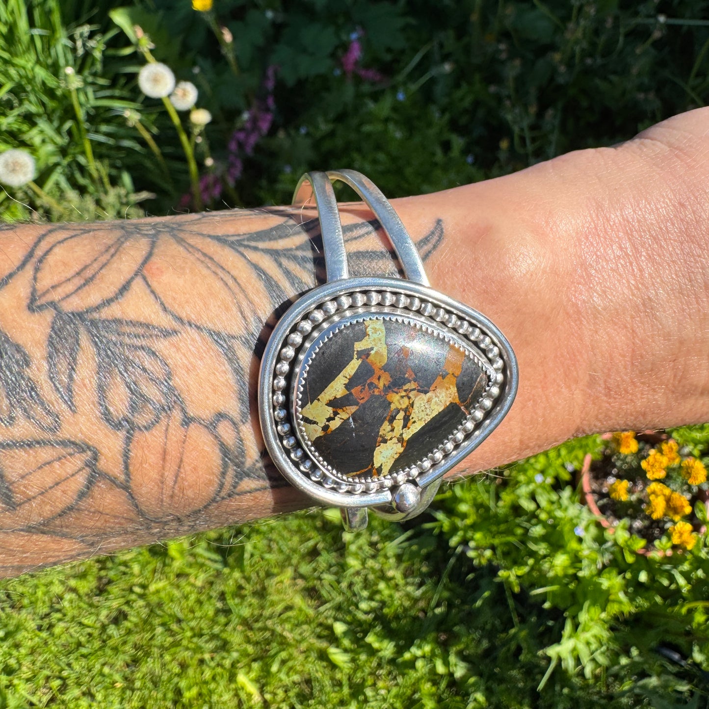 Iron Mustang Statement Cuff