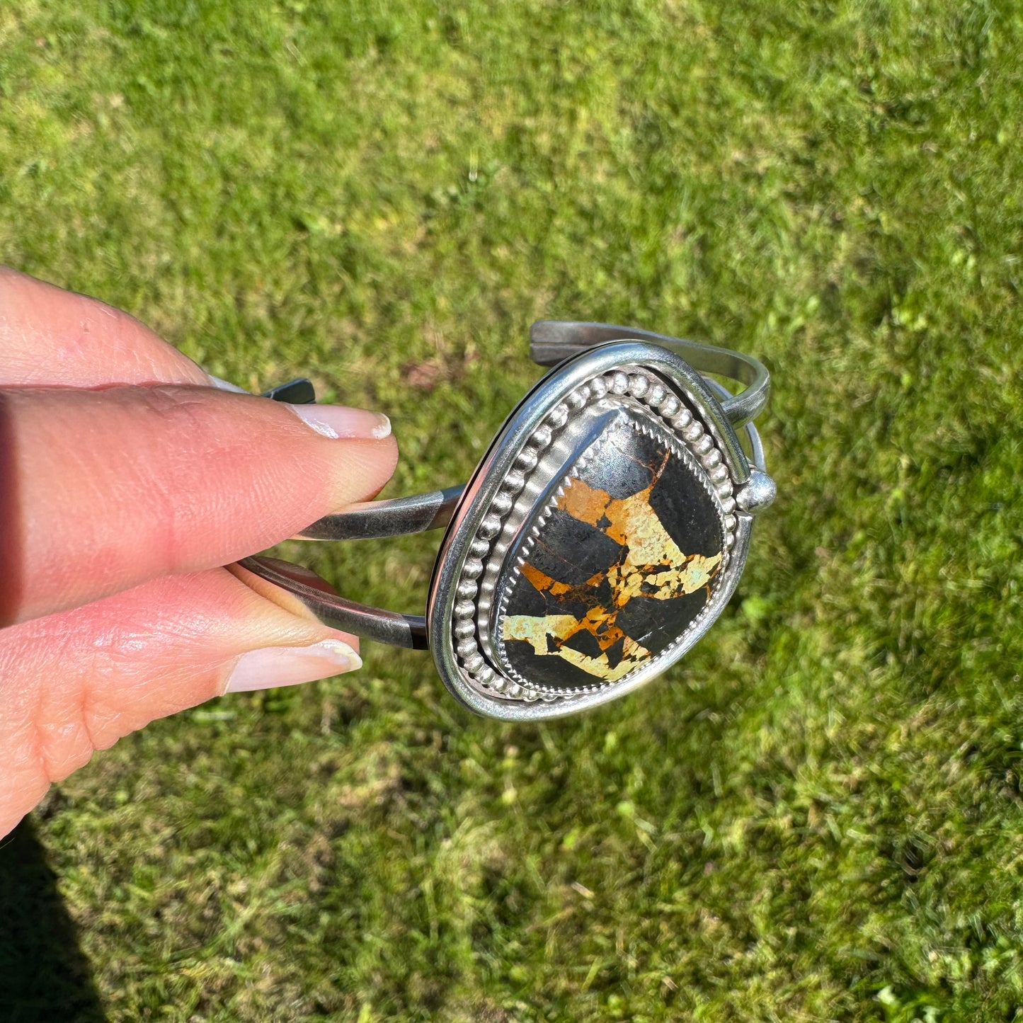 Iron Mustang Statement Cuff