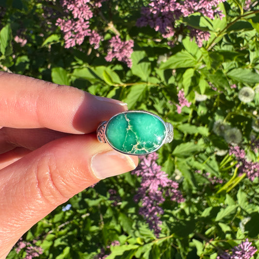 Broken Arrow Variscite || Size 9.25