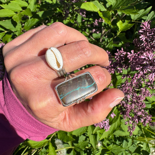Cowrie Ring | Size 9