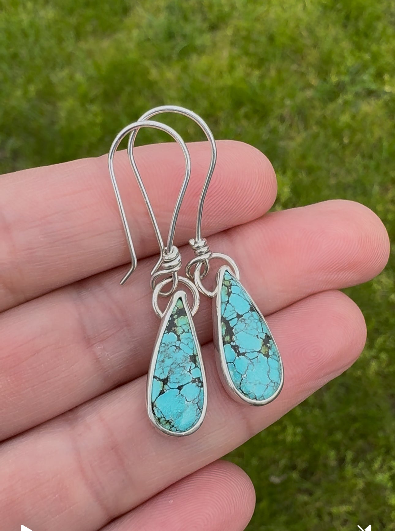 Blue Moon Turquoise Ascent Earrings