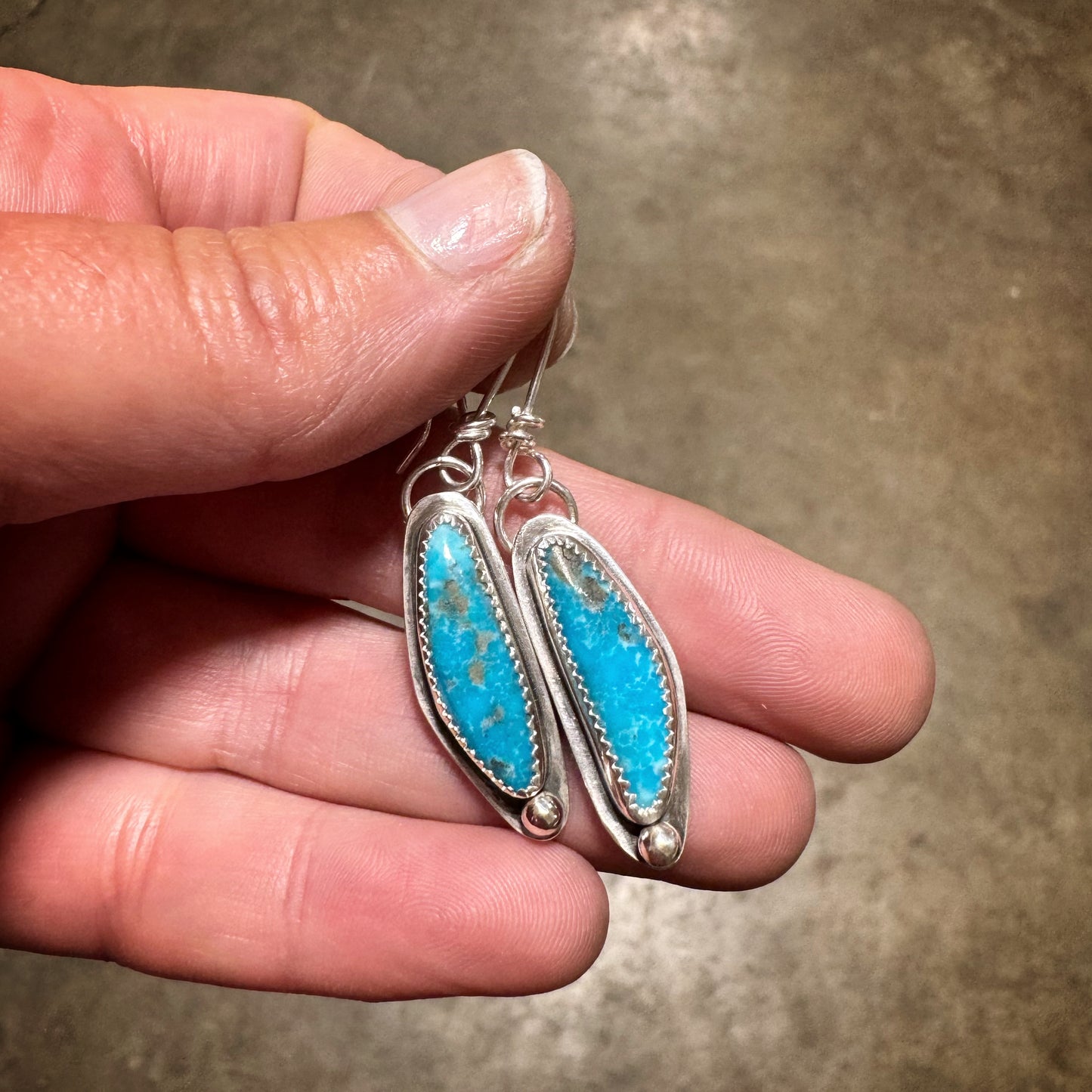 Morenci Turquoise Earrings