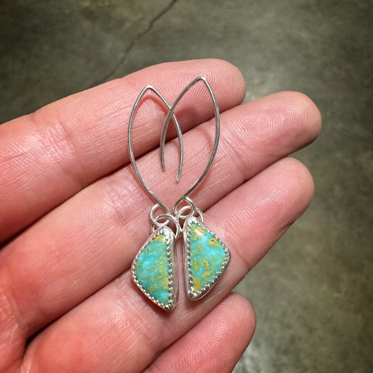 Kingman Turquoise Earrings