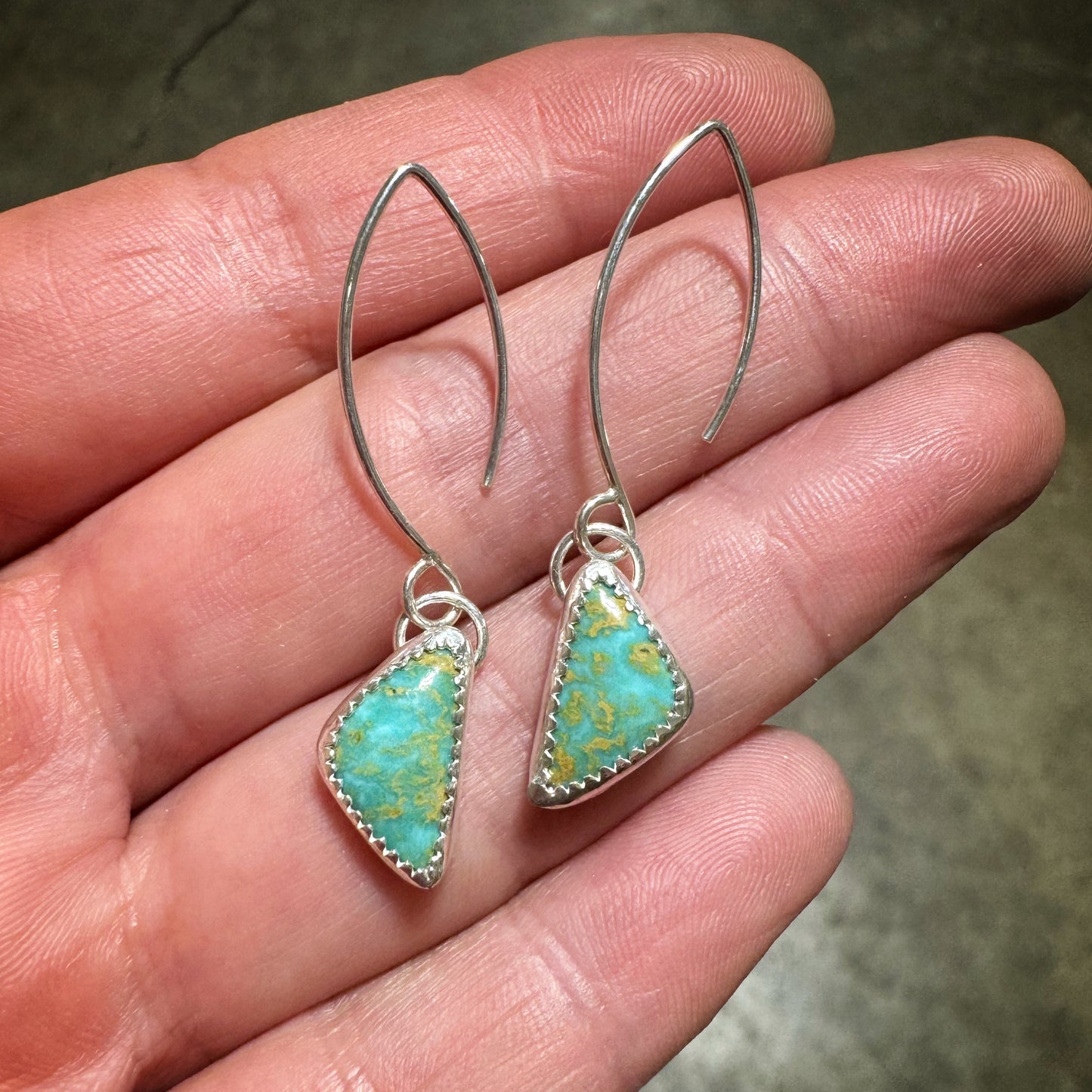 Kingman Turquoise Earrings