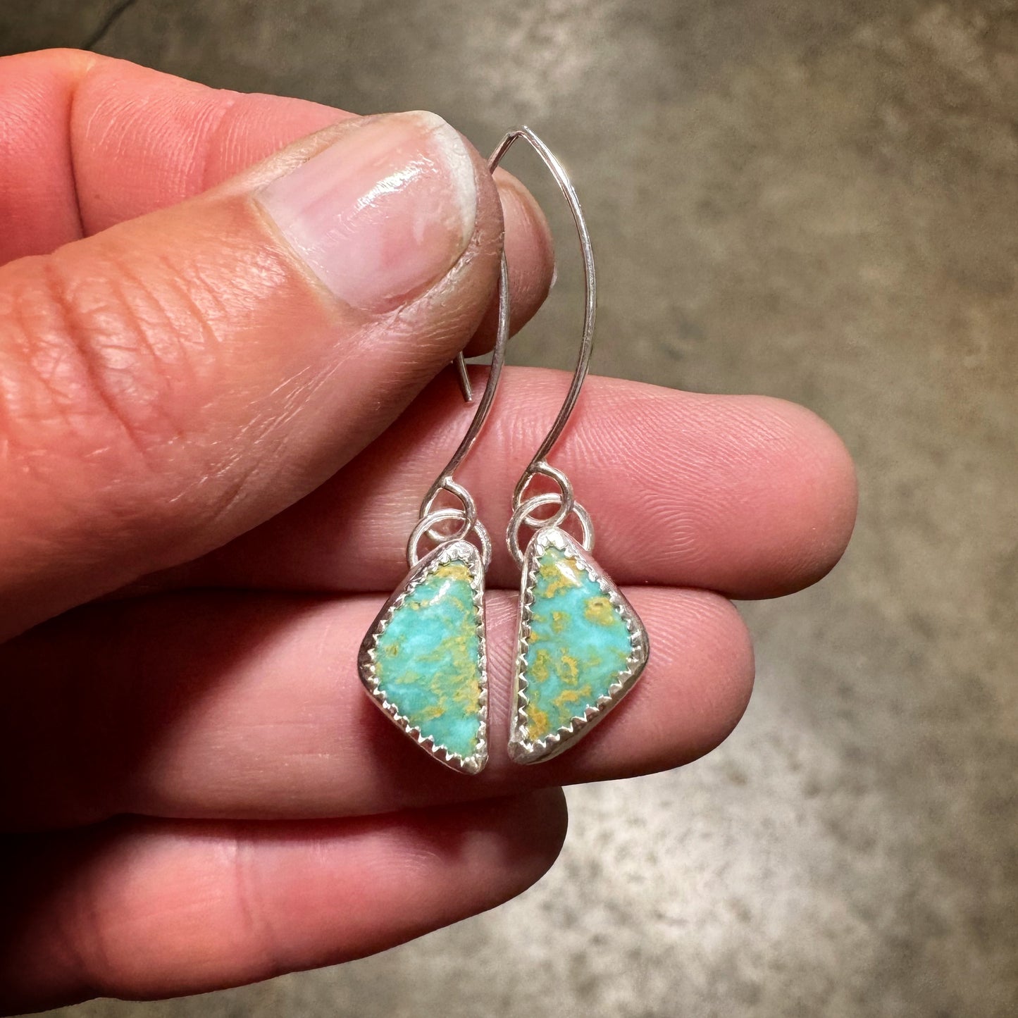 Kingman Turquoise Earrings