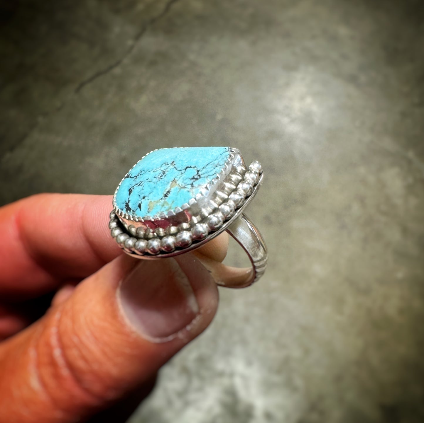 Wild Horse Turquoise ring + 7