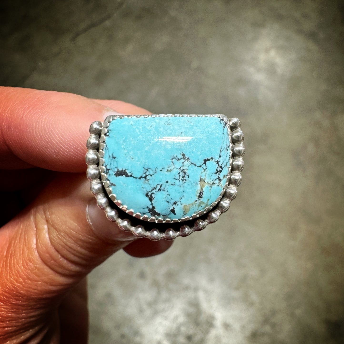 Wild Horse Turquoise ring + 7