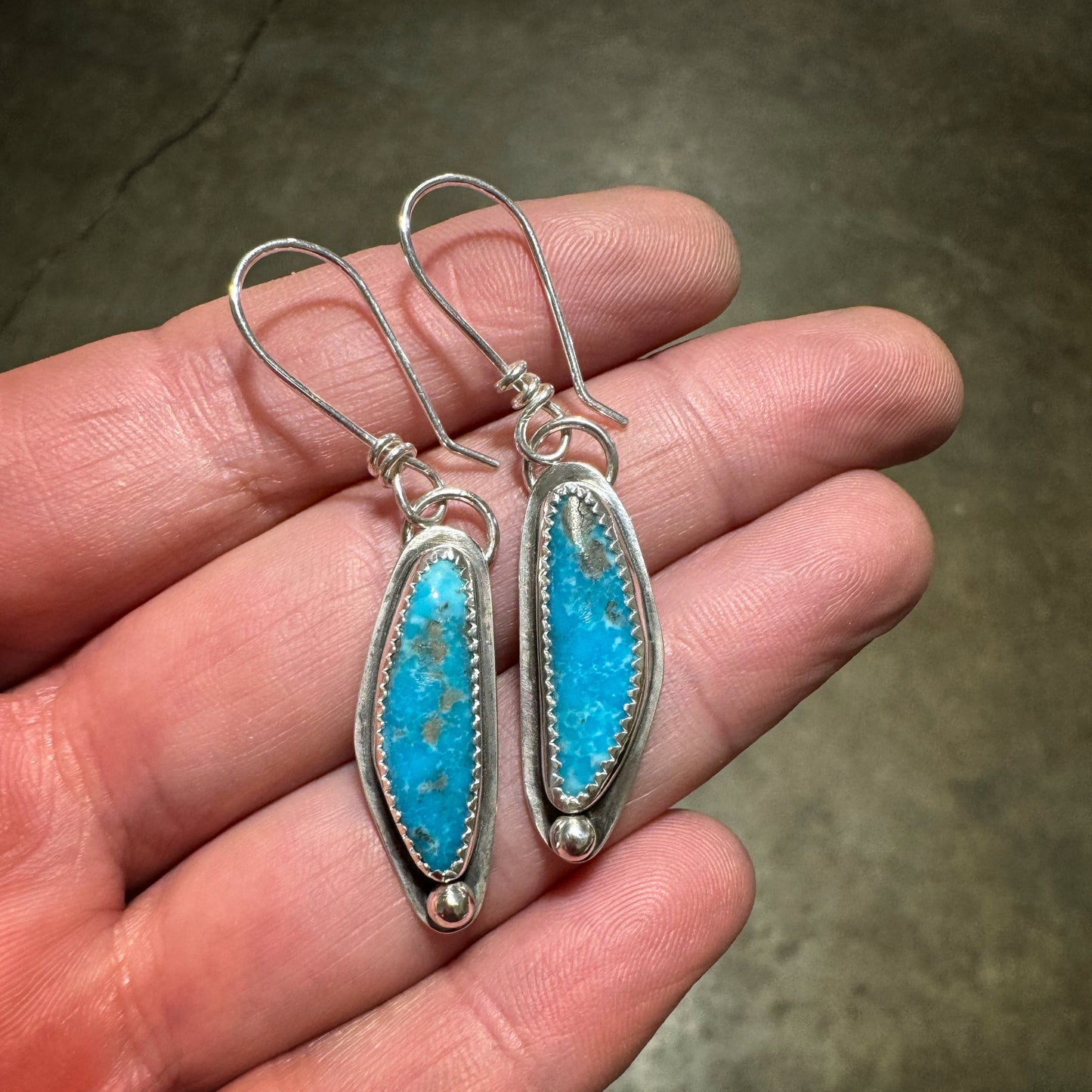 Morenci Turquoise Earrings