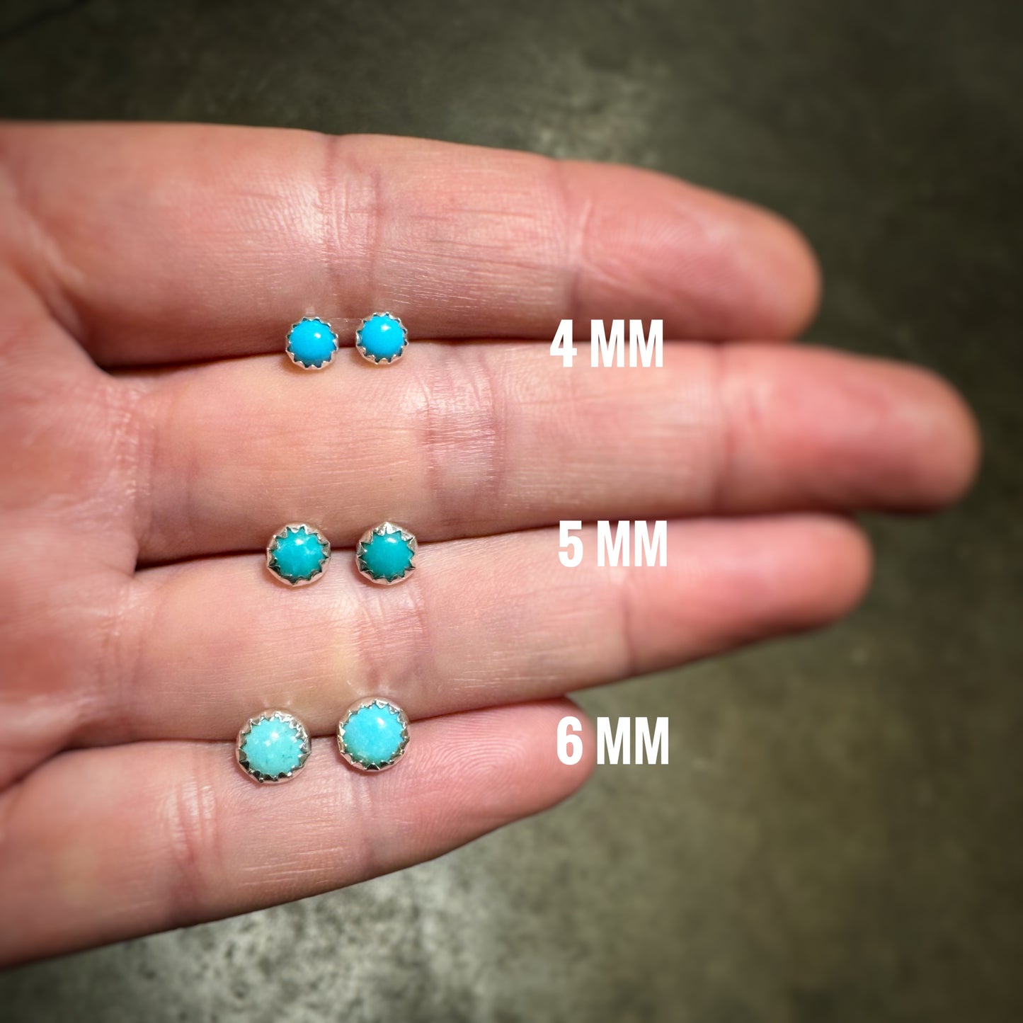 Kingman Turquoise - 6mm