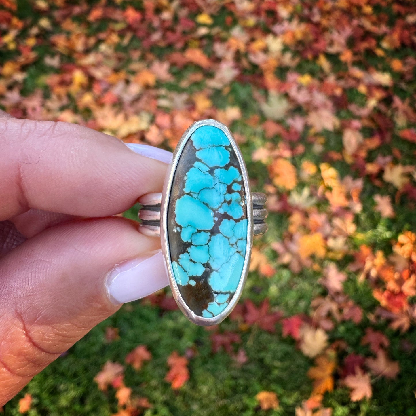 Turquoise Ridge Ring | Size 7.5