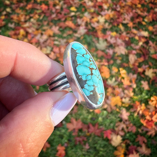 Turquoise Ridge Ring | Size 7.5