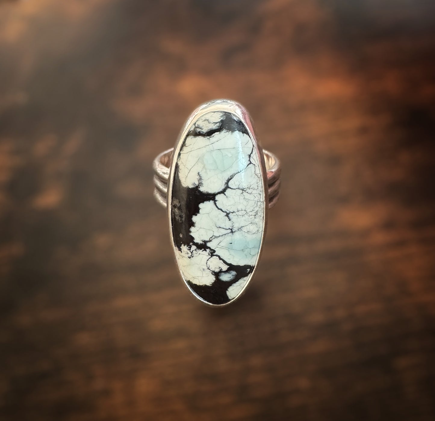 White River Turquoise Ridge Ring | Size 6