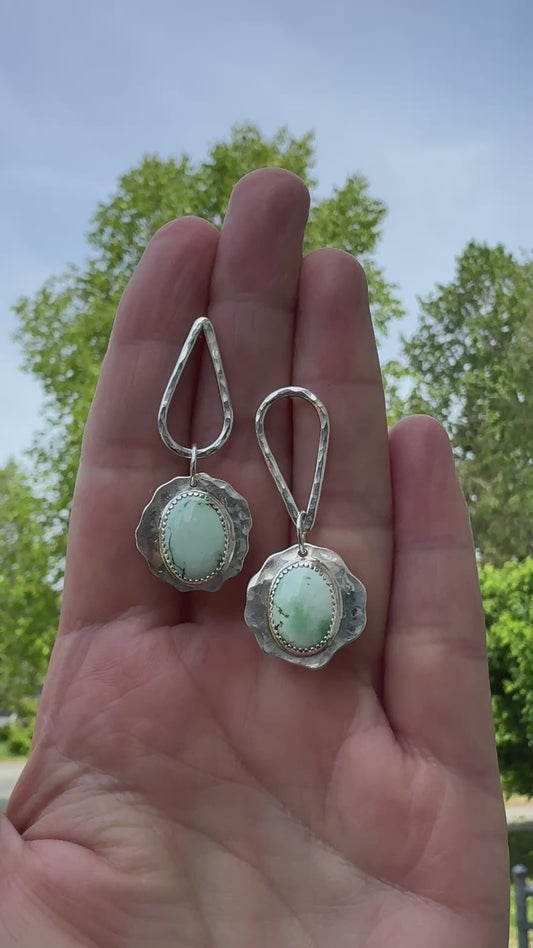 Asymmetrical New Lander Drop Earrings