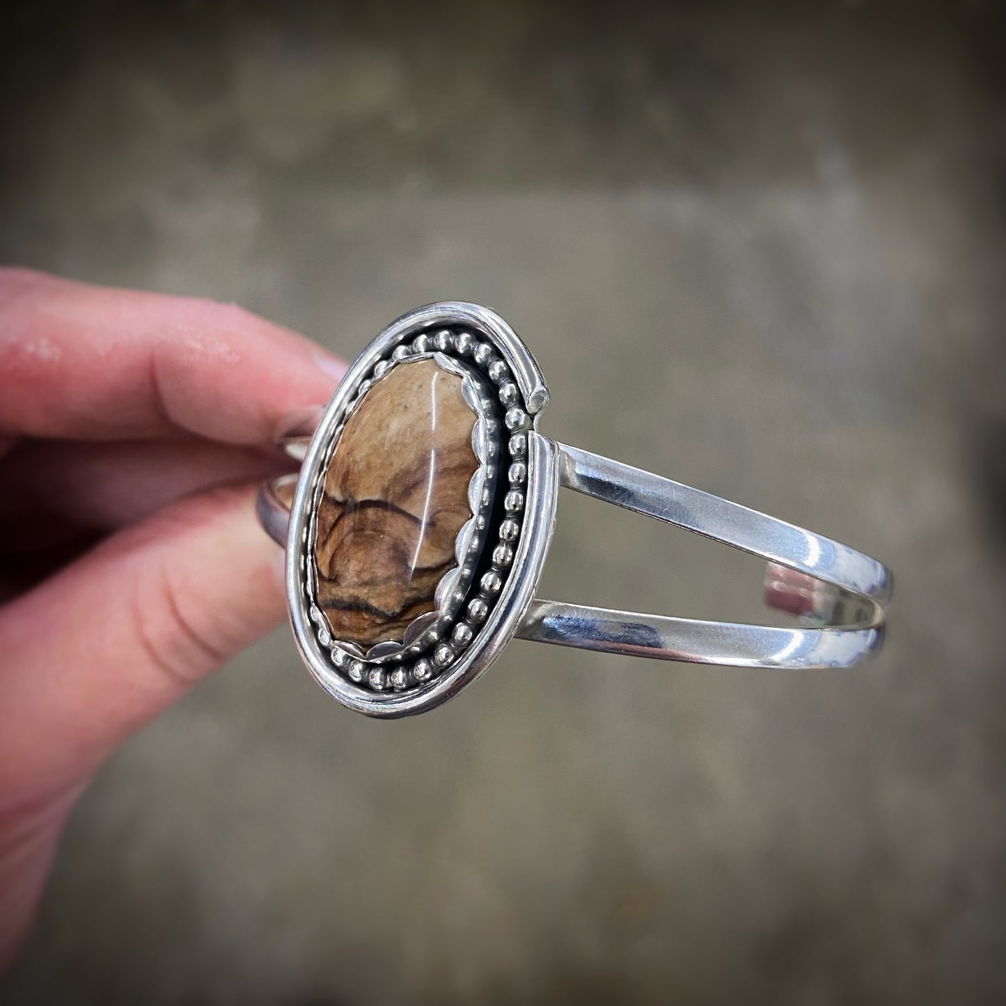 Biggs Jasper Cuff - M