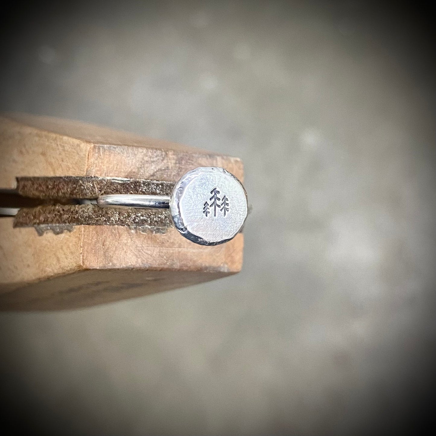 Upcycled Sterling silver rings - in person only.